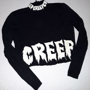 Creep crop top